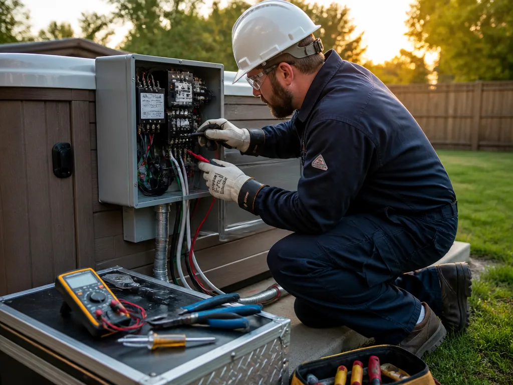 Hot Tub Wiring